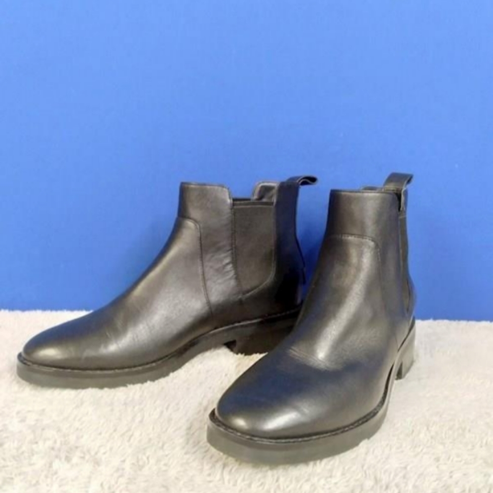 Cole Haan Grandseries Waterproof Ankle Chelsea Boot | 6.5 | Black